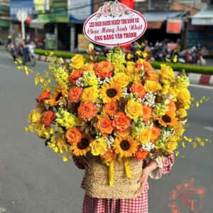 Giỏ Hoa Khai Trương/Sinh Nhật - GH76